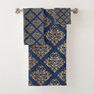 JEU DE TOUCHES HAMPTON GOLD DE LA MARINE LUXUEUSE