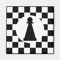 Jeu d'échecs - Aimant - Fête d'échecs Faveurs