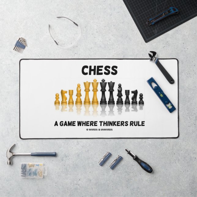 Jeu d'échecs où les penseurs règnent Échecs réfléc (Poste de travail)