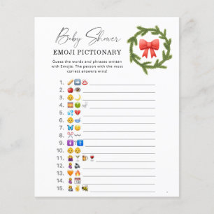 Jeu d'emoji bébé hiver