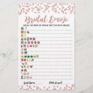 Jeu d'emoji de mariage avec réponses Jeu de douche