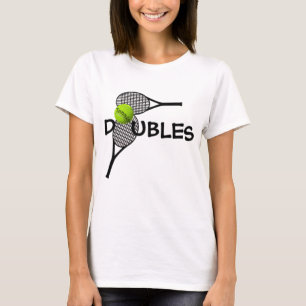 Jeu d'équipe de basket-ball double en T-shirt
