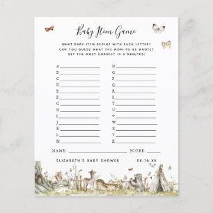 Jeu d'objet bébé Jeu Baby shower