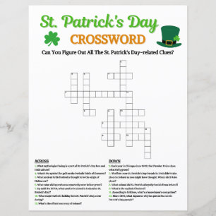 Jeu du mot de passe de la Saint Patrick