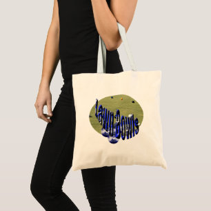 Jeu Et Logo De Bowls De Pelouse, Sac fourre - tout