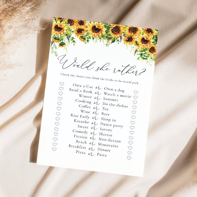 Jeu Fête des mariées tournesol (Créateur téléchargé)