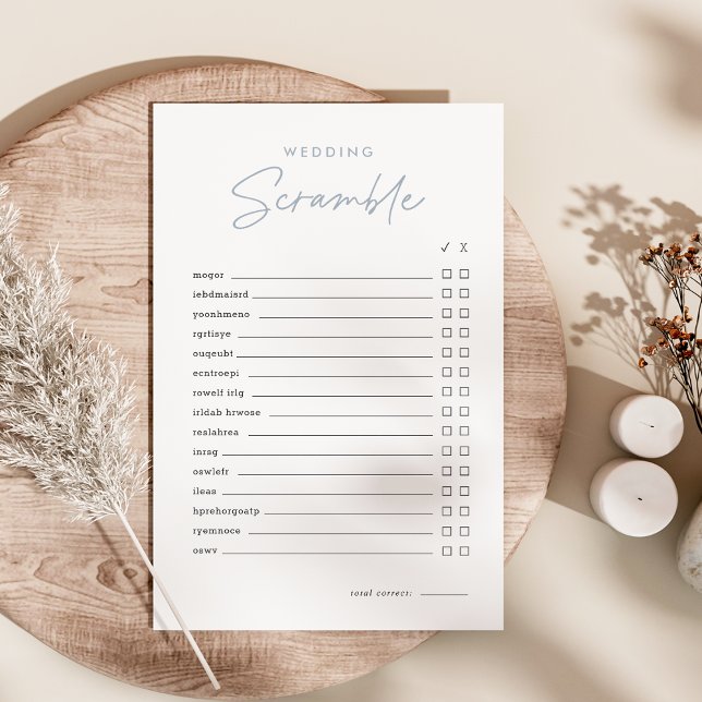 Jeu Fête des mariées Word Scramble (Créateur téléchargé)
