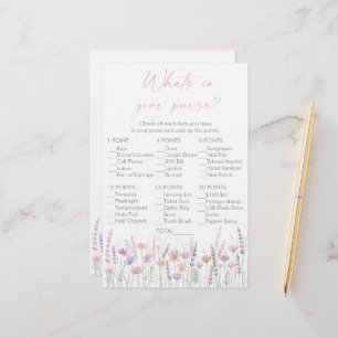 Jeu Fleurs Sauvages Pastel Dans Votre Sac
