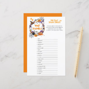 Jeu Halloween Minuscule Pieds, Éffrayant Sweet Scr