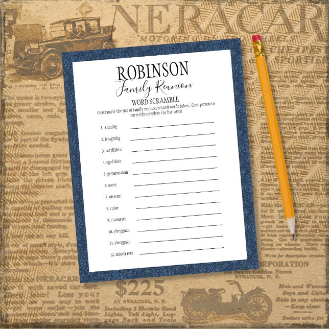 Jeu Mot de Réunion Familiale (Créateur téléchargé)