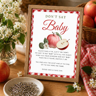 Jeu « Ne dites pas bébé » pour une baby shower App