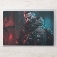 Jeu Ordinateur portable Peau Cyber Guerrier