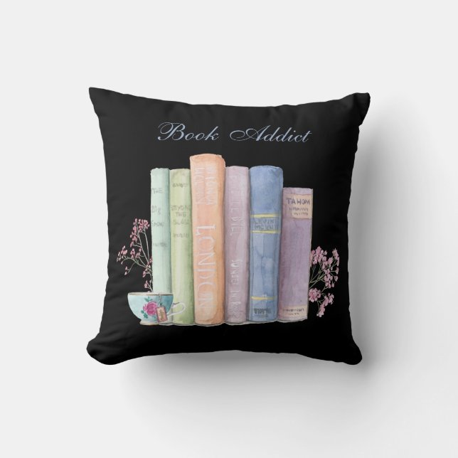 Jeu personnalisable Addict Livre | Oreiller (Recto)