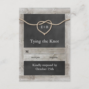 Jeu rustique RSVP Knot