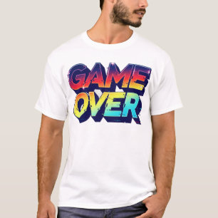 Jeu sur Glitch Neon T-Shirt Design