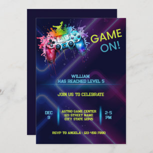 Jeu Sur Invitation Anniversaire