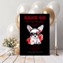 Jeu Sur Invitation Anniversaire Niveau Suivant, Je