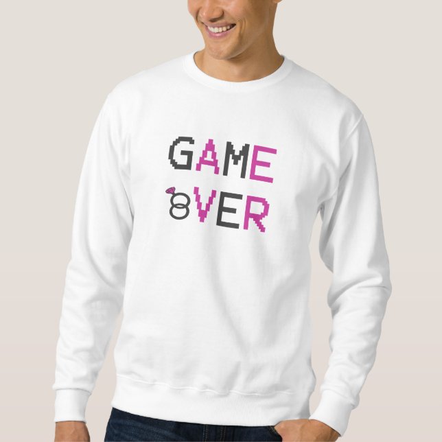 Jeu sur la bague mariage T-Shirt Sweat - shirt à c (Devant)
