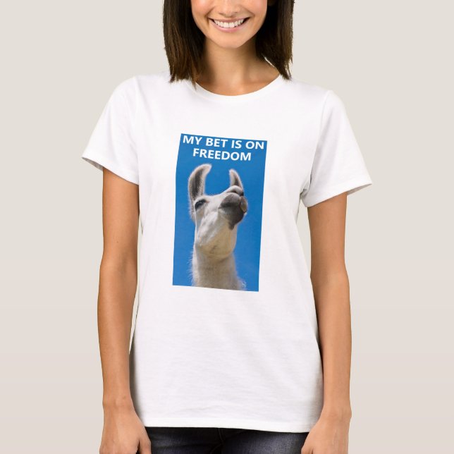 Jeu sur la liberté (lumière) T-shirt (Devant)