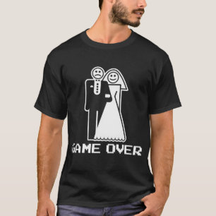 jeu sur le mariage drôle tshirt mariage