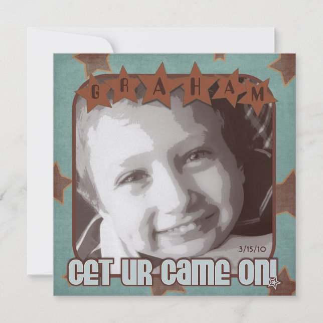 Jeu sur les invitations (Devant)