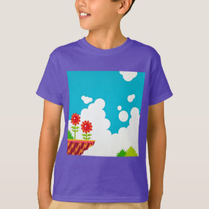 Jeu vidéo 8 bits Retro T-Shirt pour enfants inspir