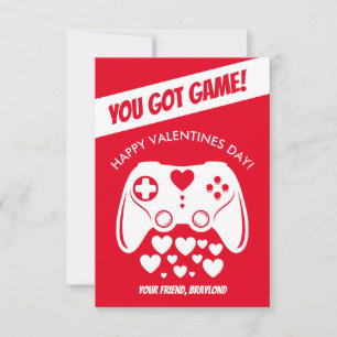 Jeu Vidéo Enfants Valentines Carte Jour