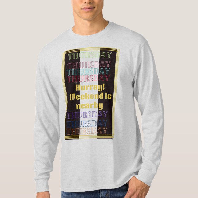 Jeudi collection de rappel hebdomadaire tshirt de  (Devant)