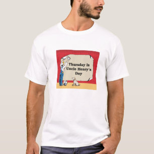 Jeudi T-shirt d'oncle Henry