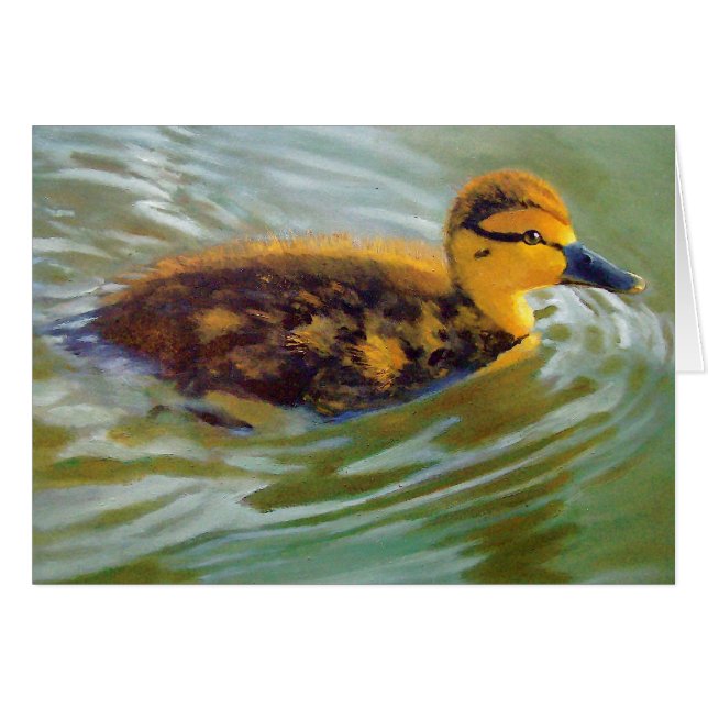 JEUNE CANARD AU SOLEIL (Devant horizontal)