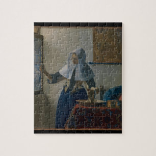 Jeune Femme Avec Paquet À Eau Vermeer Art Puzzle