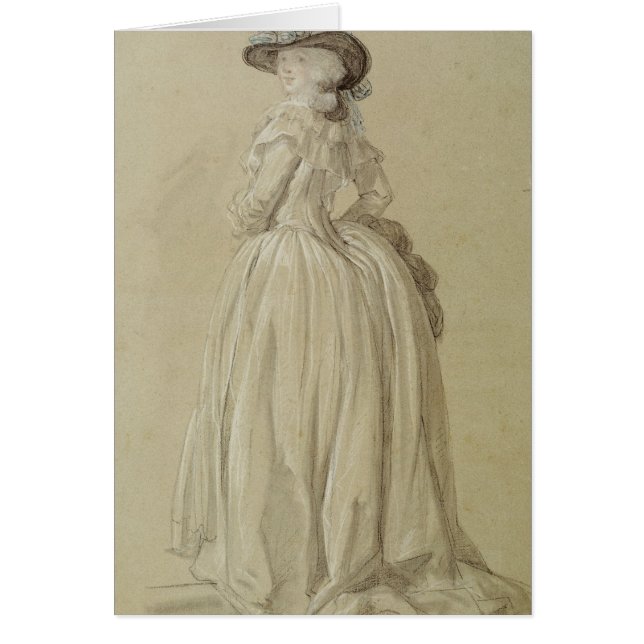 Jeune femme debout (Devant)