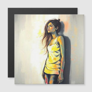 Jeune femme, Lumière intérieure