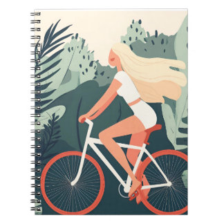 Jeune fille Carnet agrumes floral