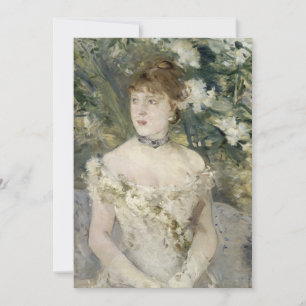 Jeune fille dans une balle   Berthe Morisot