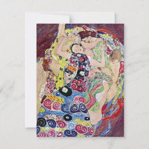 Jeune fille (Vierge), Gustav Klimt, Art Nouveau vi