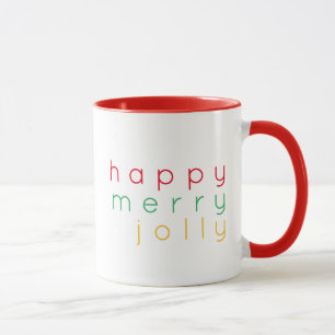 JEUNE JOYEUX JOLLY Red Combo Mug