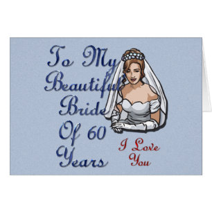 Jeune mariée de 60 ans