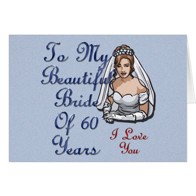 Jeune mariée de 60 ans (Devant horizontal)