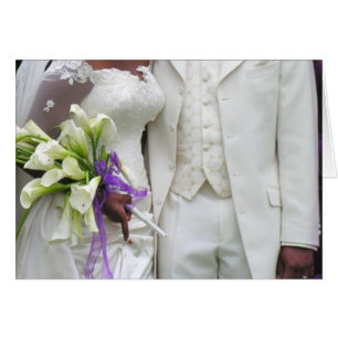 Jeune mariée et marié d'Afro-américain