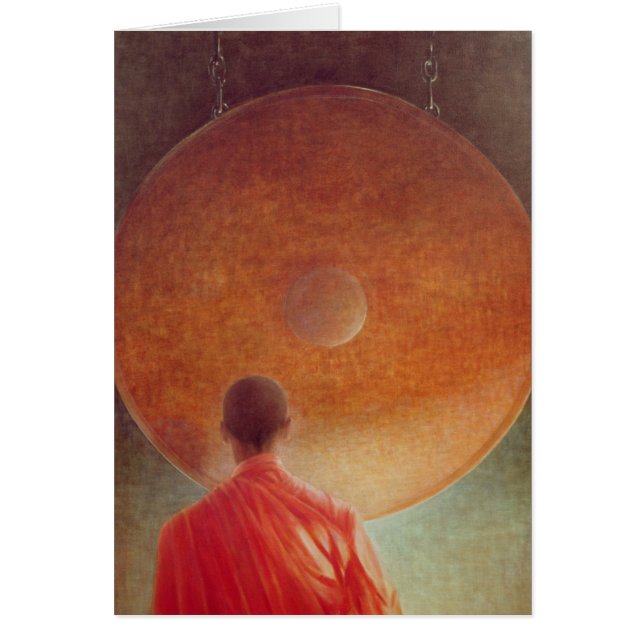 Jeune moine avec le gong (Devant)