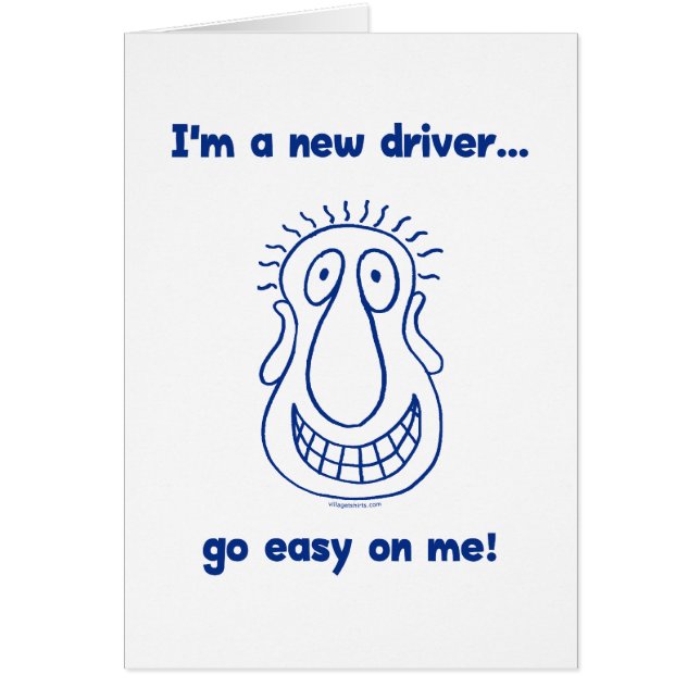 Jeune nouveau conducteur de l'adolescence (Devant)