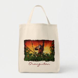 Jeune Sac fourre-tout sauvage Orangutan & Jungle S