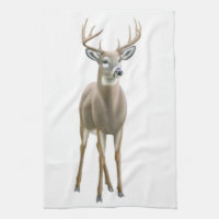 Jeune serviette de cuisine de mâle de Whitetail
