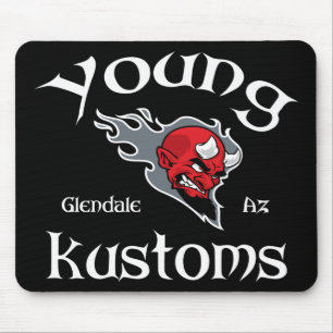 Jeune tapis de souris de Kustoms