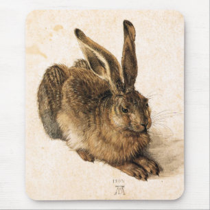 Jeune tapis de souris de lièvres d'Albrecht Durer