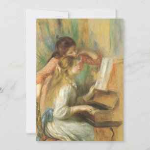 Jeunes filles au piano par Pierre Renoir