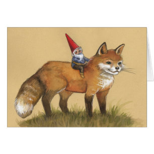 Jeunes gnome et Fox