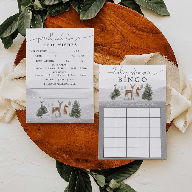 Jeux à Baby showers à deux faces Prédictions de Bi (Créateur téléchargé)