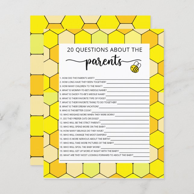 Jeux à fleurs d'abeilles (Devant / Derrière)